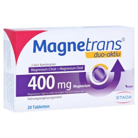 MAGNETRANS duo-aktiv 400 mg Tabletten – PZN 14367543 (PZN 14367543) из Германии