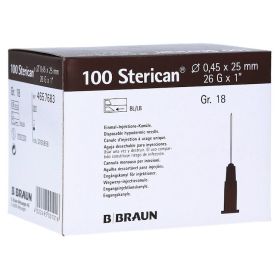 Sterican Kanüle 0,45x25 mm Gr. 18 braun – PZN 2050858 (PZN 2050858) из Германии