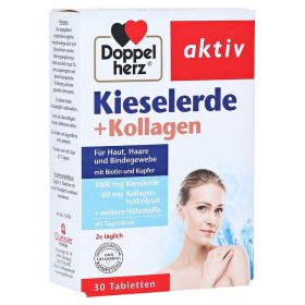 DOPPELHERZ Kieselerde+Kollagen Tabletten – PZN 16322237 (PZN 16322237) из Германии